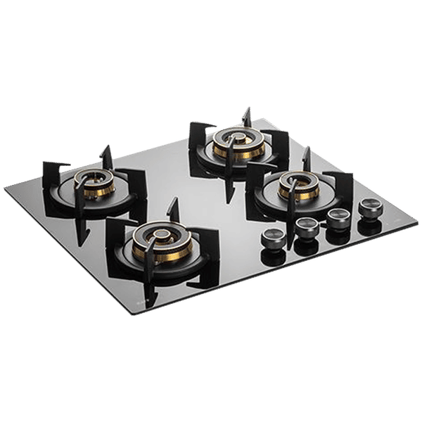 Buy KAFF INF 604 Tempered Glass Top 4 Burner Automatic Electric